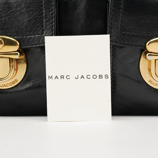 Marc Jacobs Black Leather Blake Multi-Pocket Tote Bag