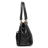 Marc Jacobs Black Leather Blake Multi-Pocket Tote Bag