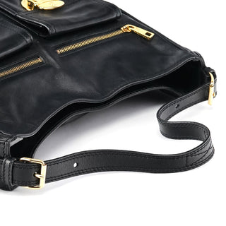 Marc Jacobs Black Leather Blake Shoulder Bag