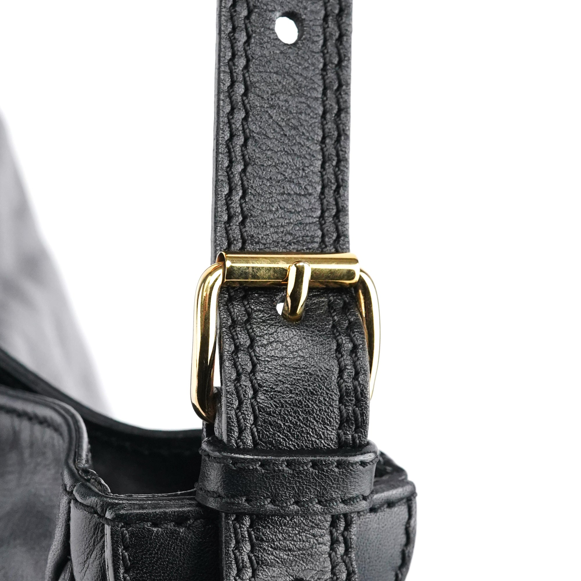 Marc Jacobs Black Leather Blake Shoulder Bag