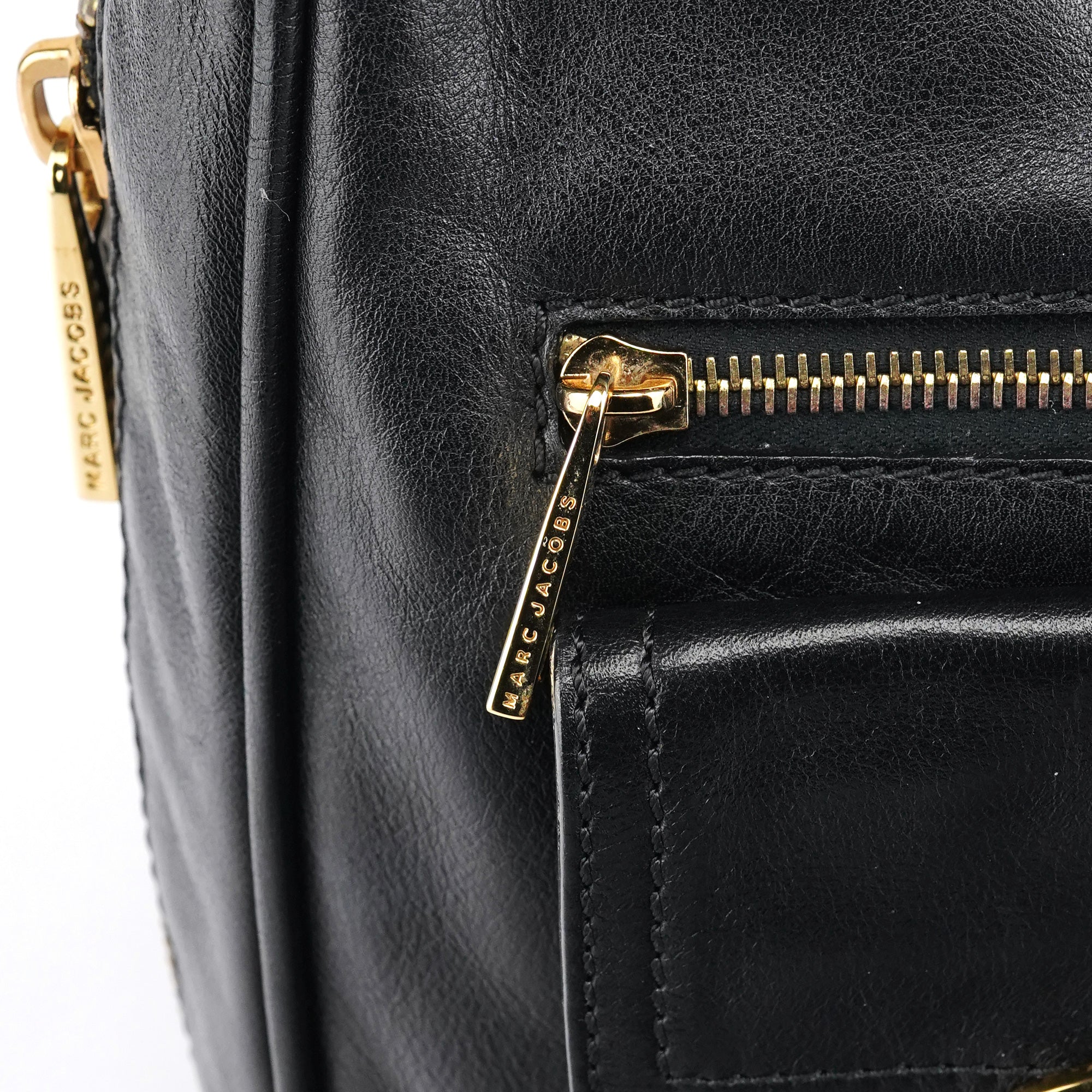 Marc Jacobs Black Leather Blake Shoulder Bag