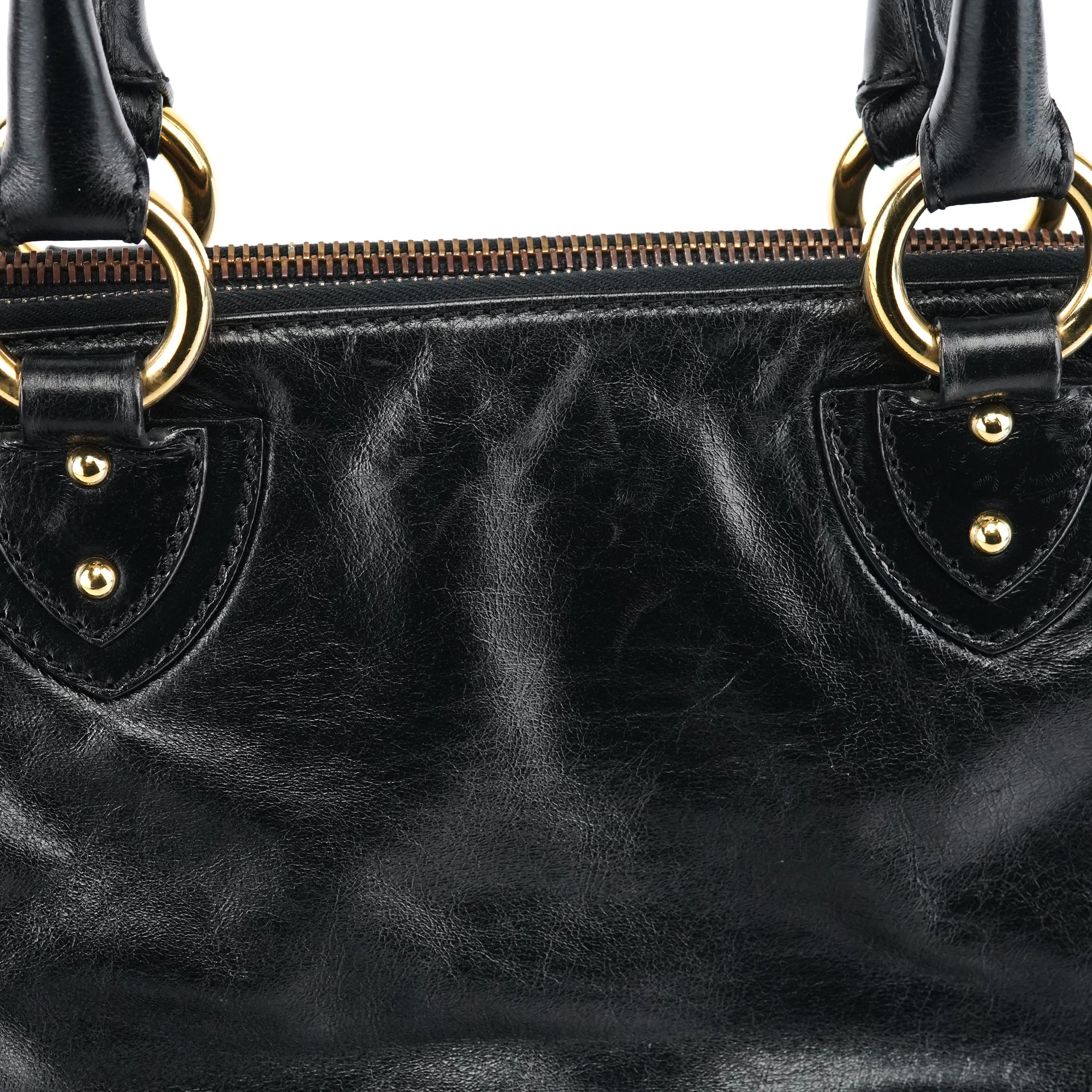 Marc Jacobs Black Leather Blake Tote Bag