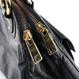 Marc Jacobs Black Leather Blake Tote Bag