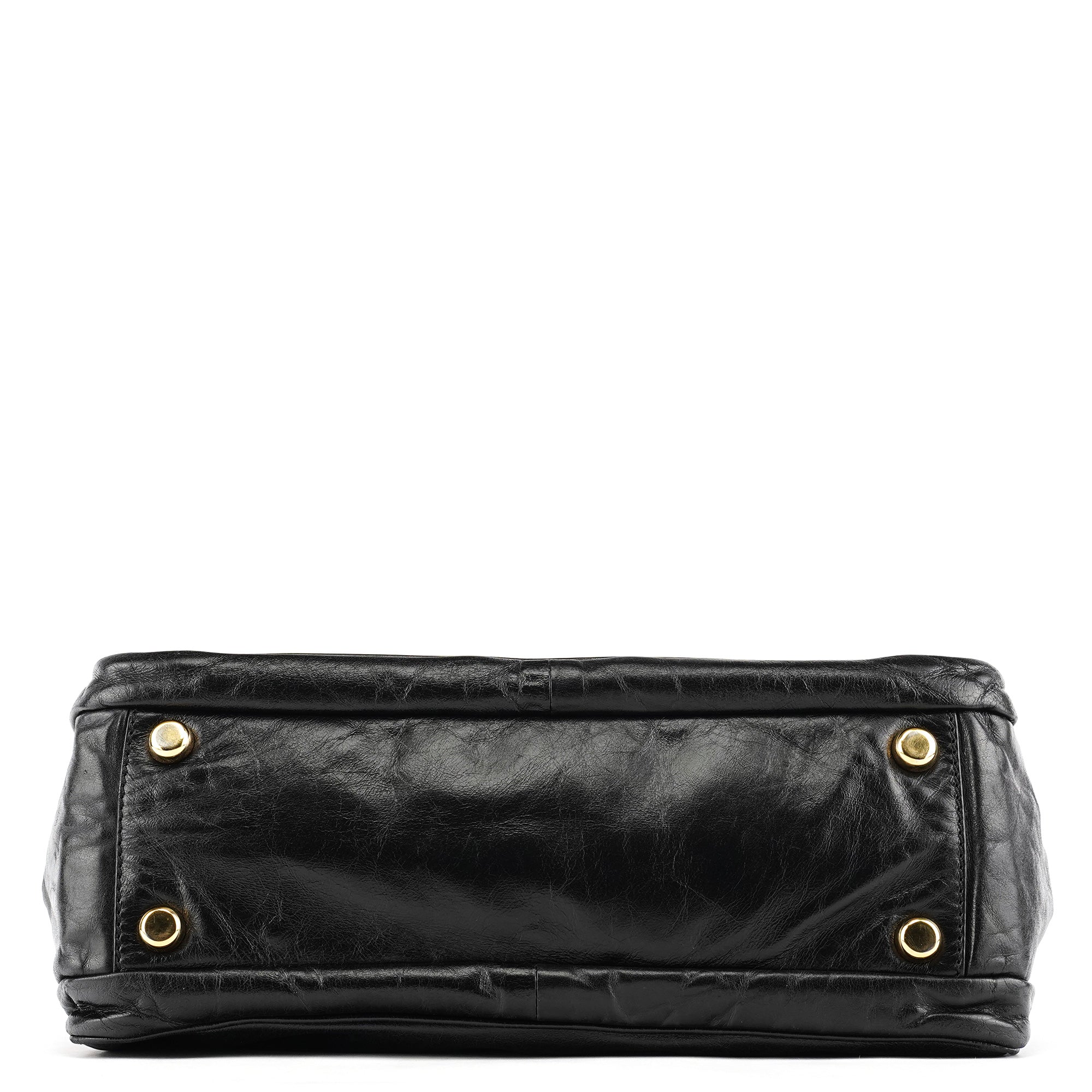 Marc Jacobs Black Leather Blake Tote Bag