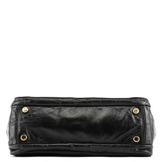 Marc Jacobs Black Leather Blake Tote Bag