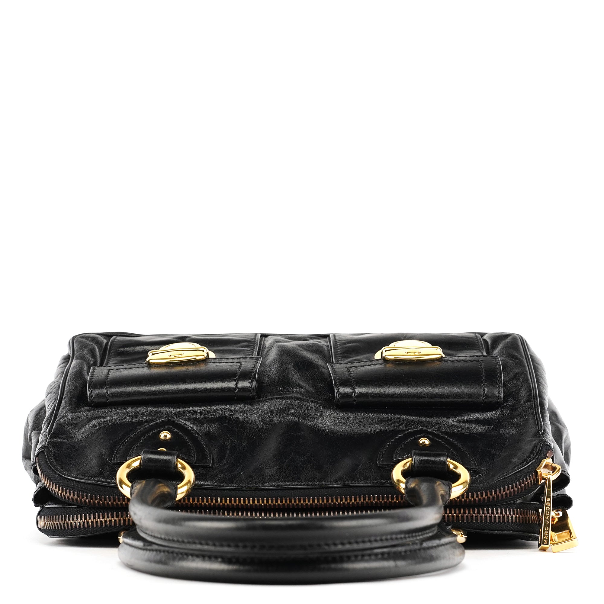 Marc Jacobs Black Leather Blake Tote Bag