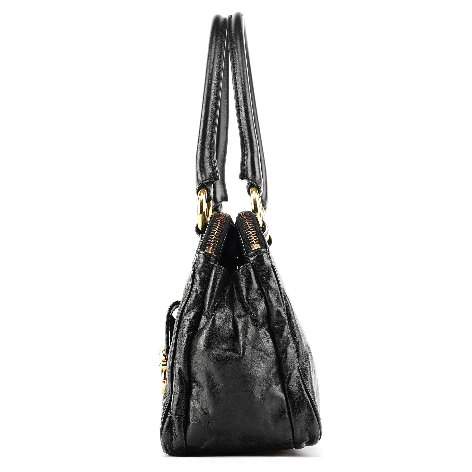 Marc Jacobs Black Leather Blake Tote Bag