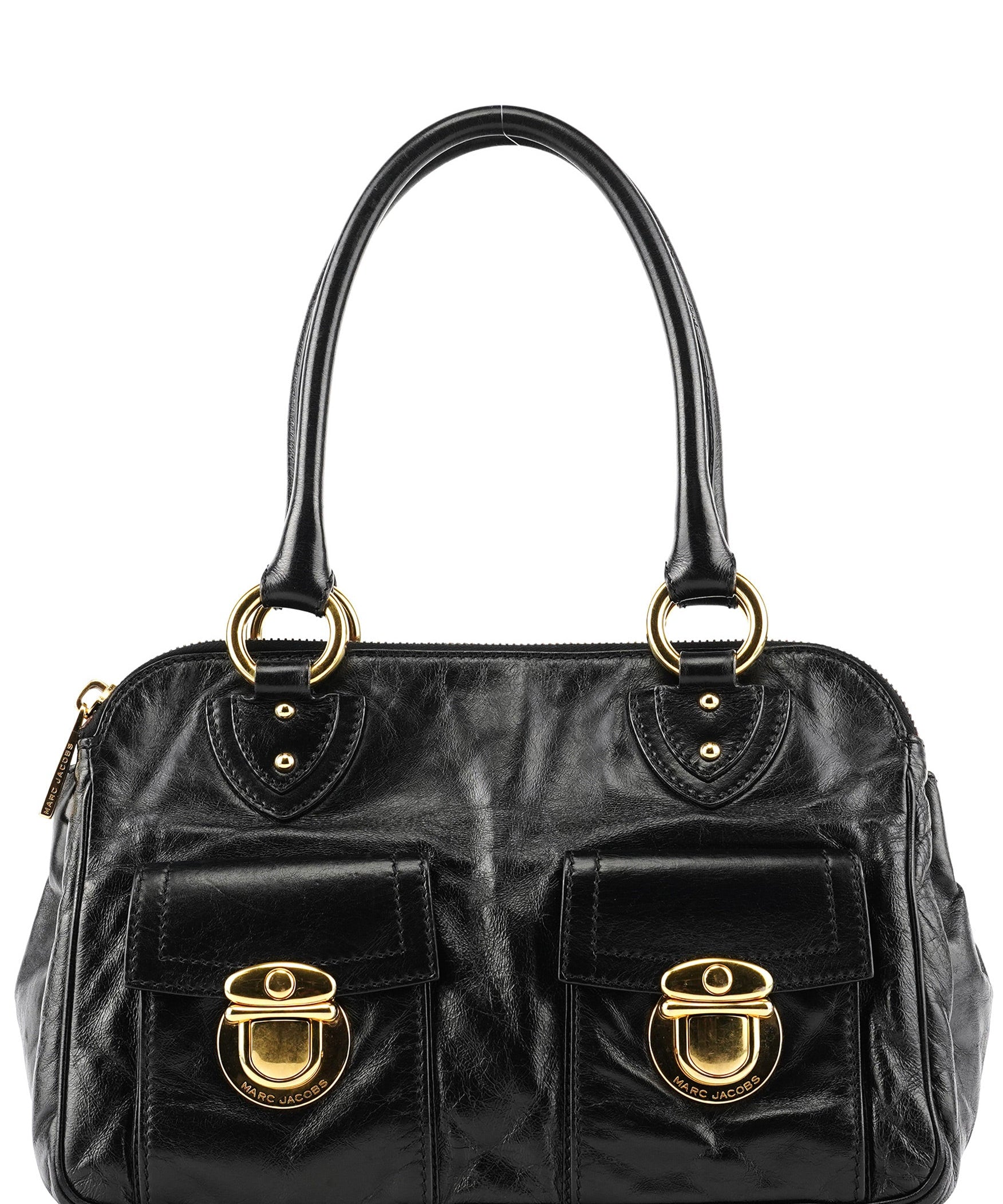 Marc Jacobs Black Leather Blake Tote Bag