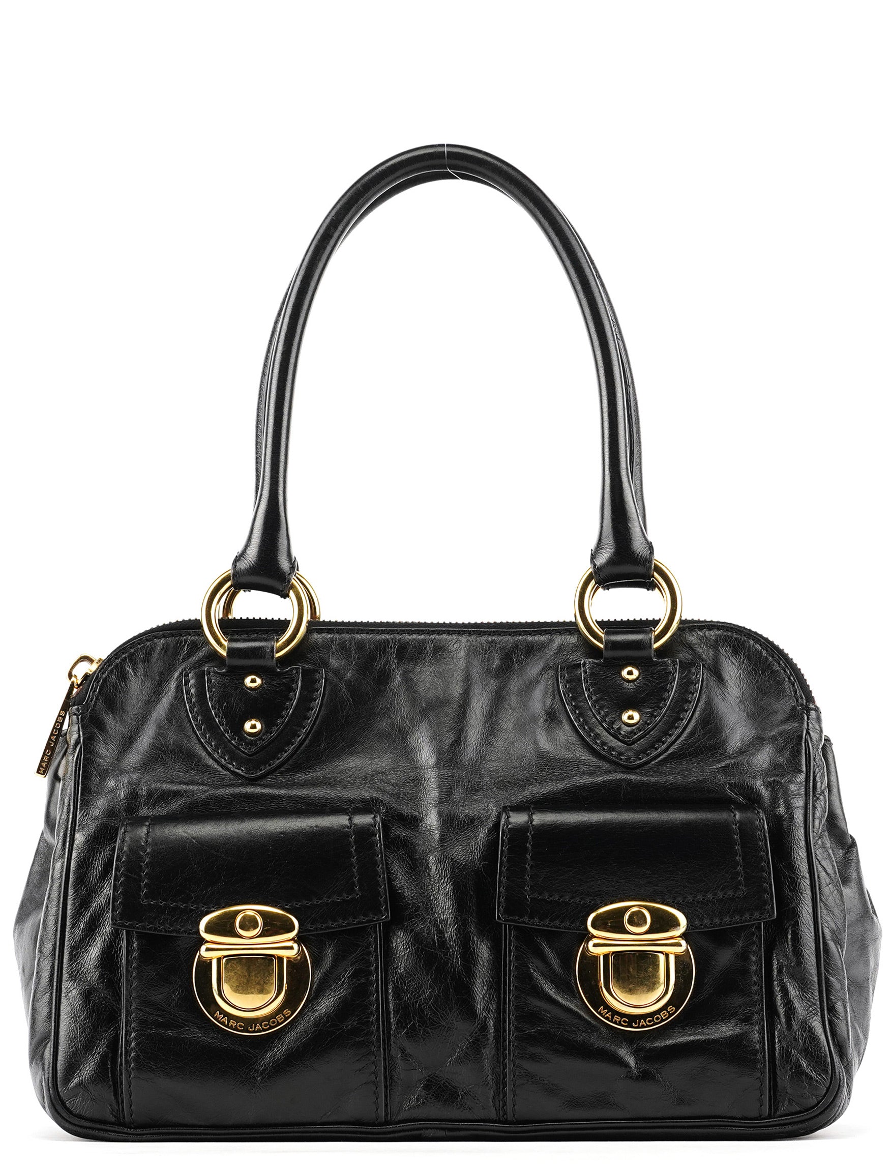 Marc Jacobs Black Leather Blake Tote Bag