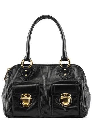 Marc Jacobs Black Leather Blake Tote Bag
