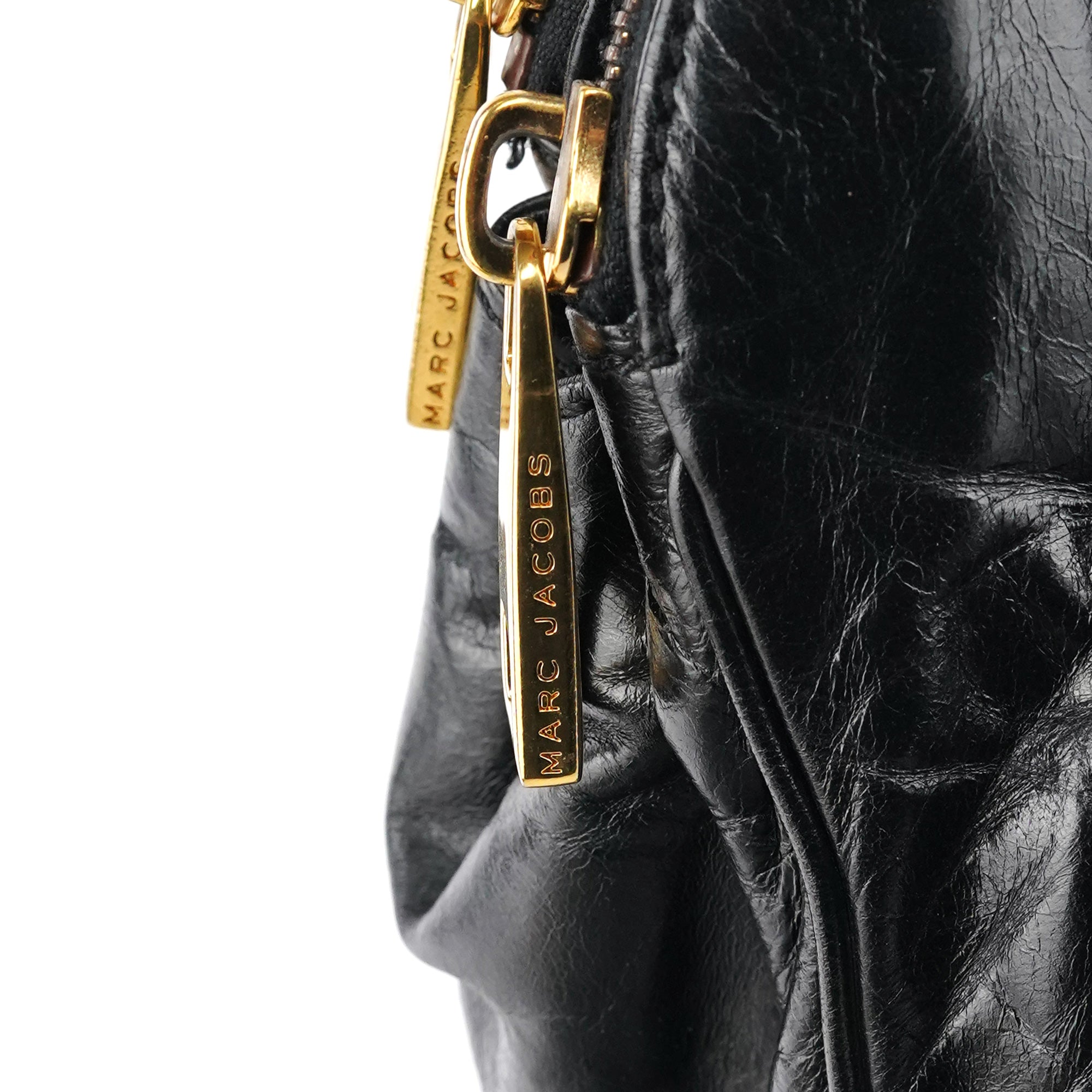 Marc Jacobs Black Leather Blake Tote Bag