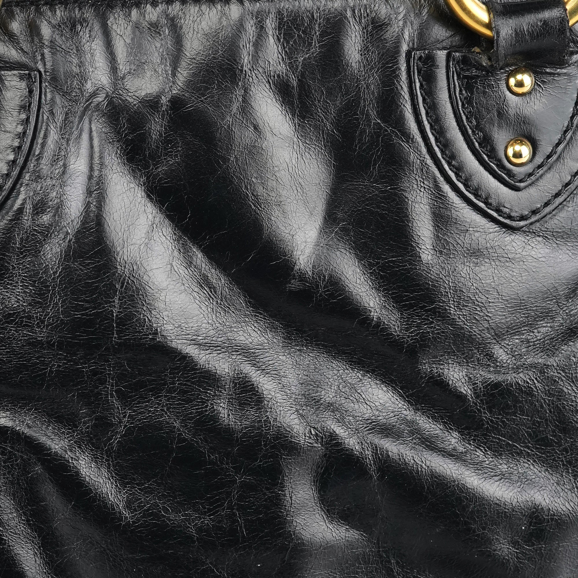 Marc Jacobs Black Leather Blake Tote Bag