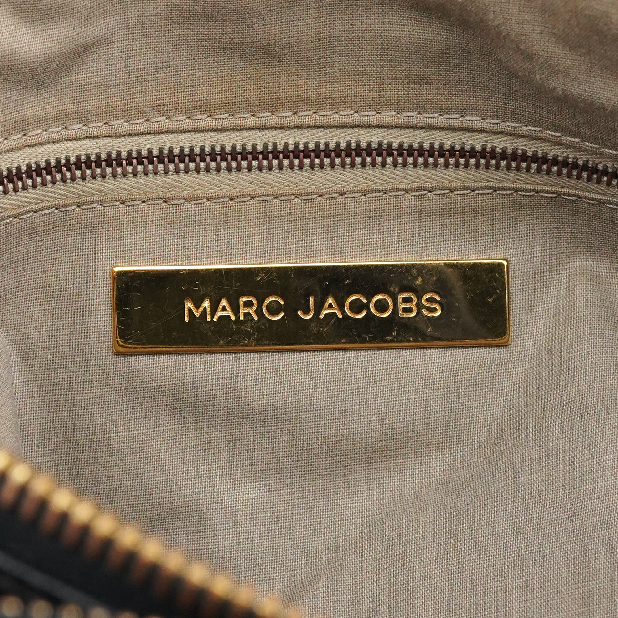 Marc Jacobs Black Leather Blake Tote Bag