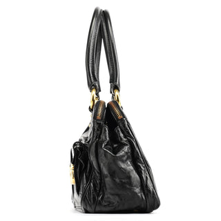 Marc Jacobs Black Leather Blake Tote Bag