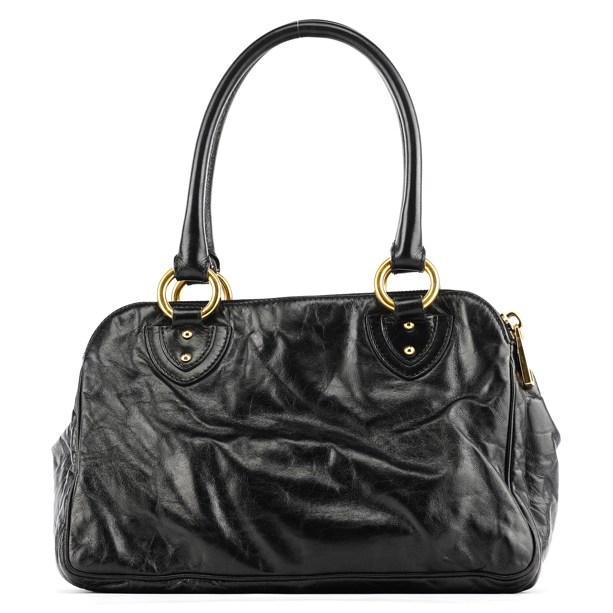 Marc Jacobs Black Leather Blake Tote Bag