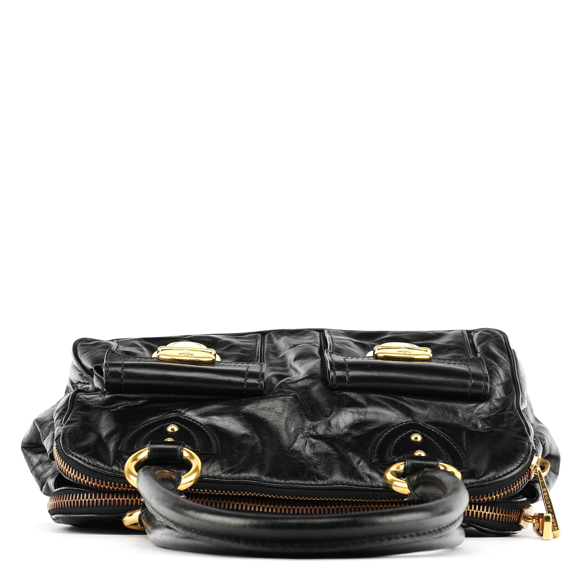 Marc Jacobs Black Leather Blake Tote Bag