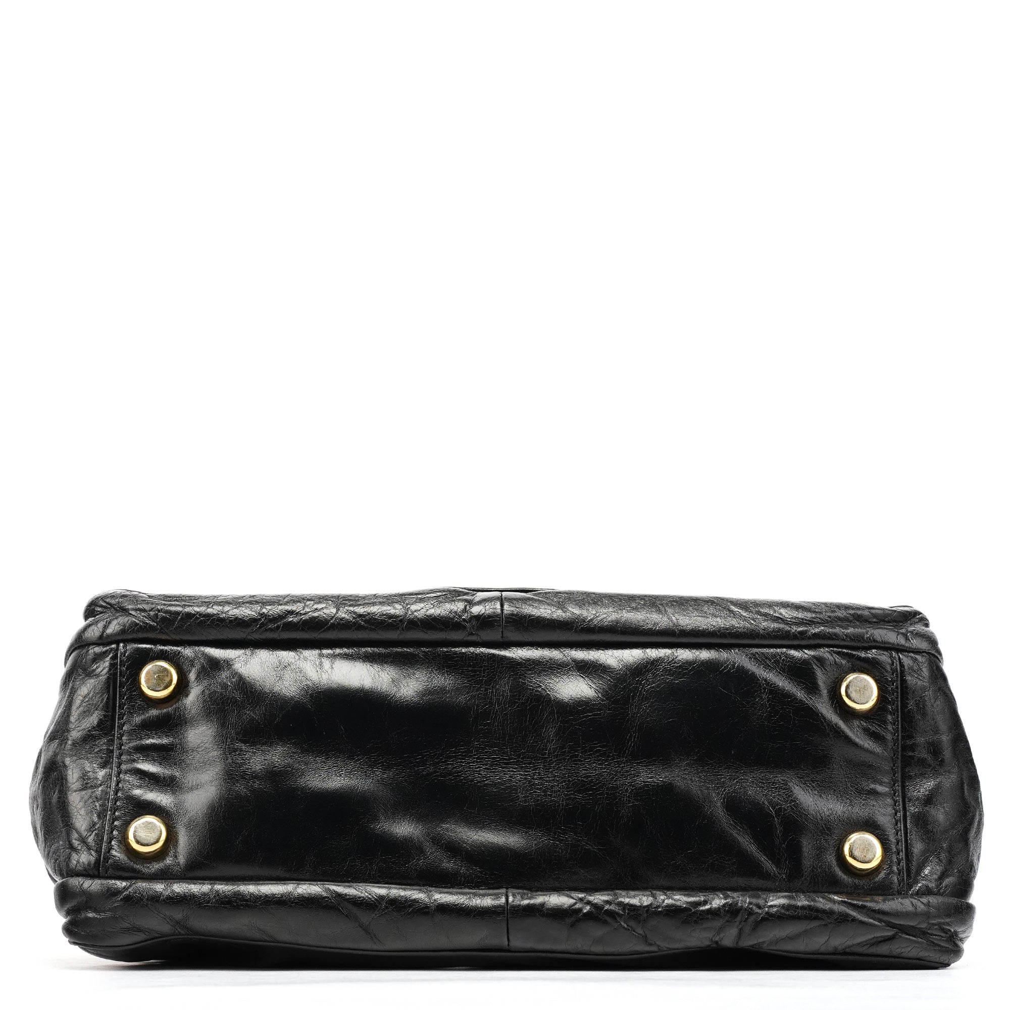 Marc Jacobs Black Leather Blake Tote Bag