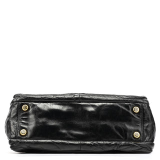 Marc Jacobs Black Leather Blake Tote Bag