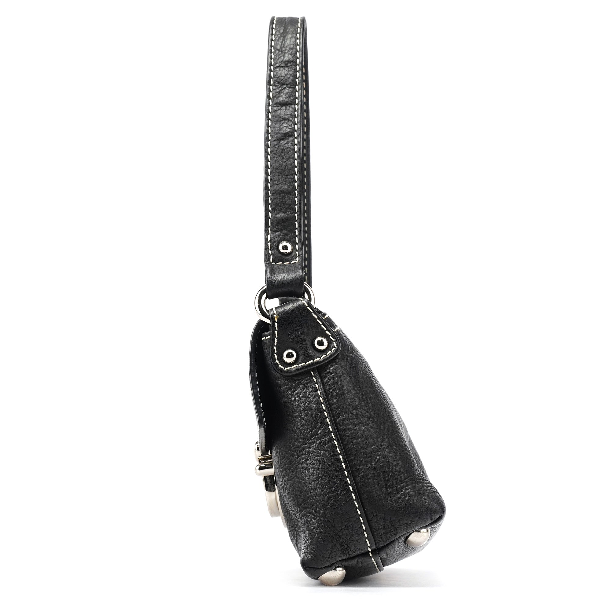 Marc Jacobs Black Leather Mini Bag