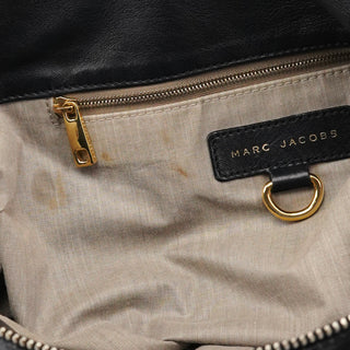 Marc Jacobs Black Leather Multi Pocket 2-Way Bag