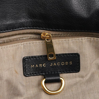 Marc Jacobs Black Leather Multi Pocket 2-Way Bag