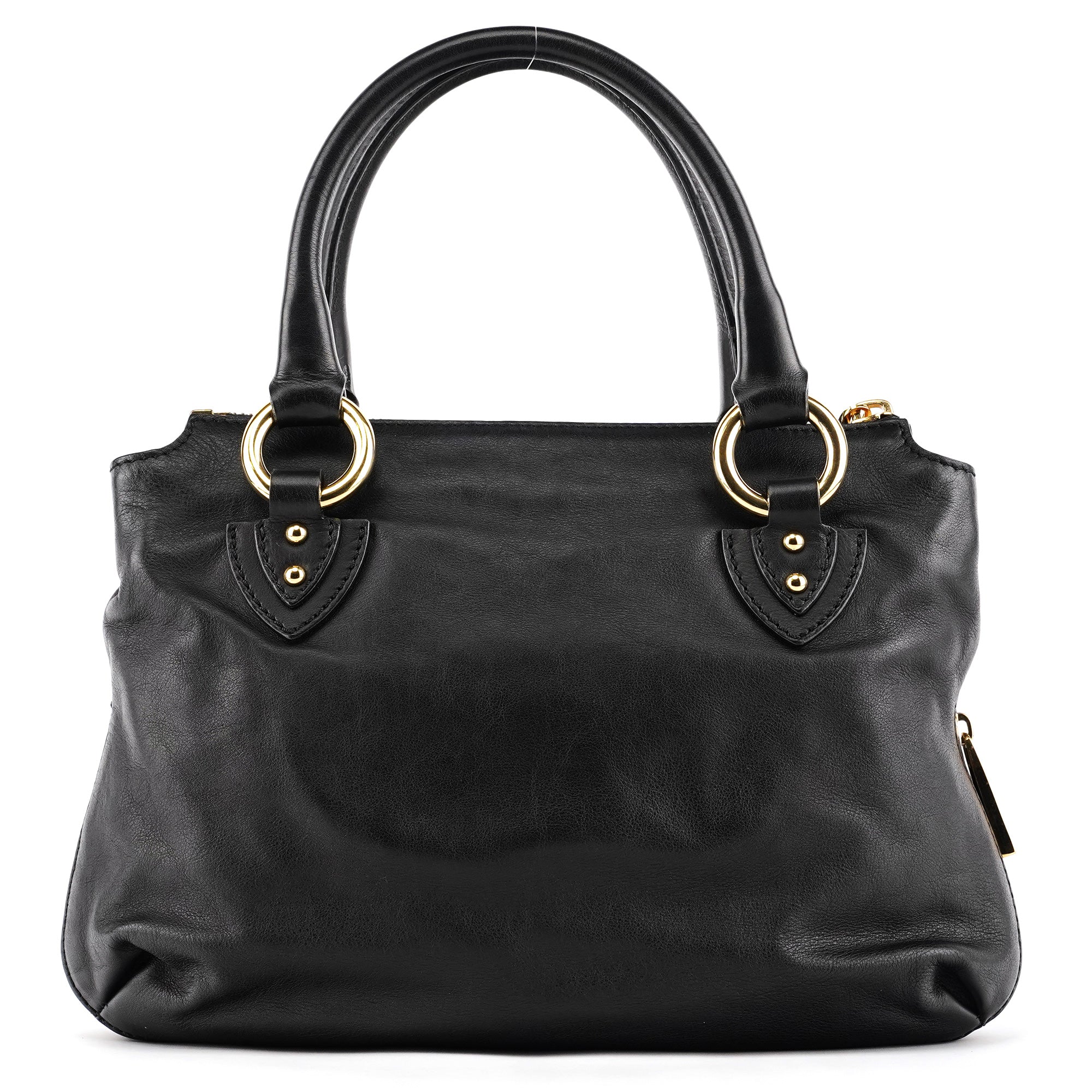 Marc Jacobs Black Leather Multi-Pocket 2-Way Bag