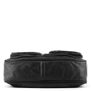 Marc Jacobs Black Leather Multi-Pocket Shoulder Bag