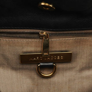 Marc Jacobs Black Leather Multi-Pocket Shoulder Bag