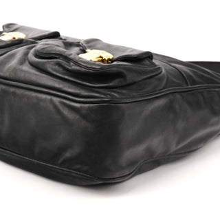 Marc Jacobs Black Leather Multi-Pocket Shoulder Bag