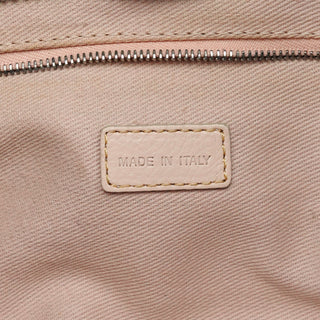 Marc Jacobs Black Leather Pocket Tote Bag