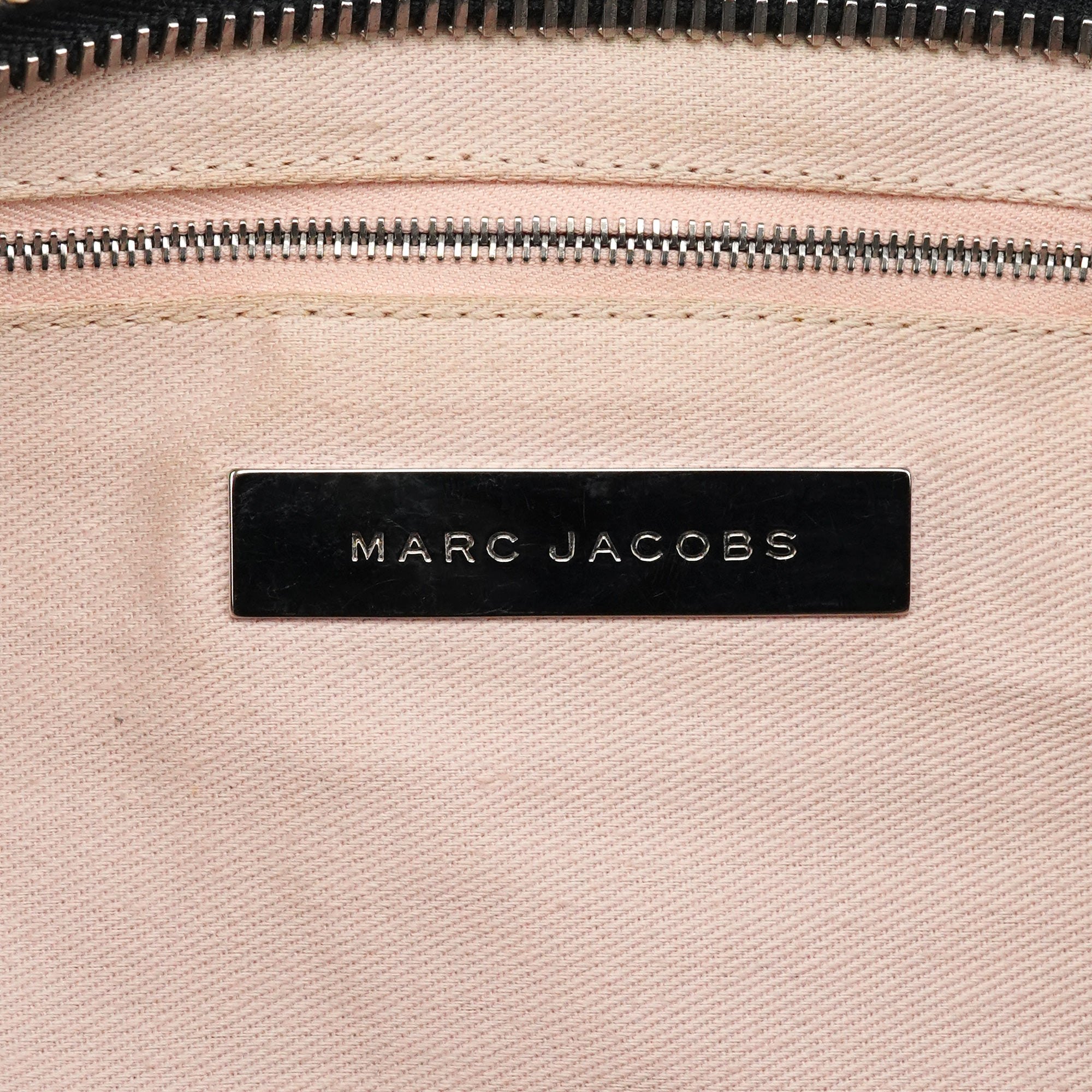 Marc Jacobs Sac cabas à poches en cuir noir