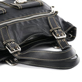 Marc Jacobs Sac cabas à poches en cuir noir