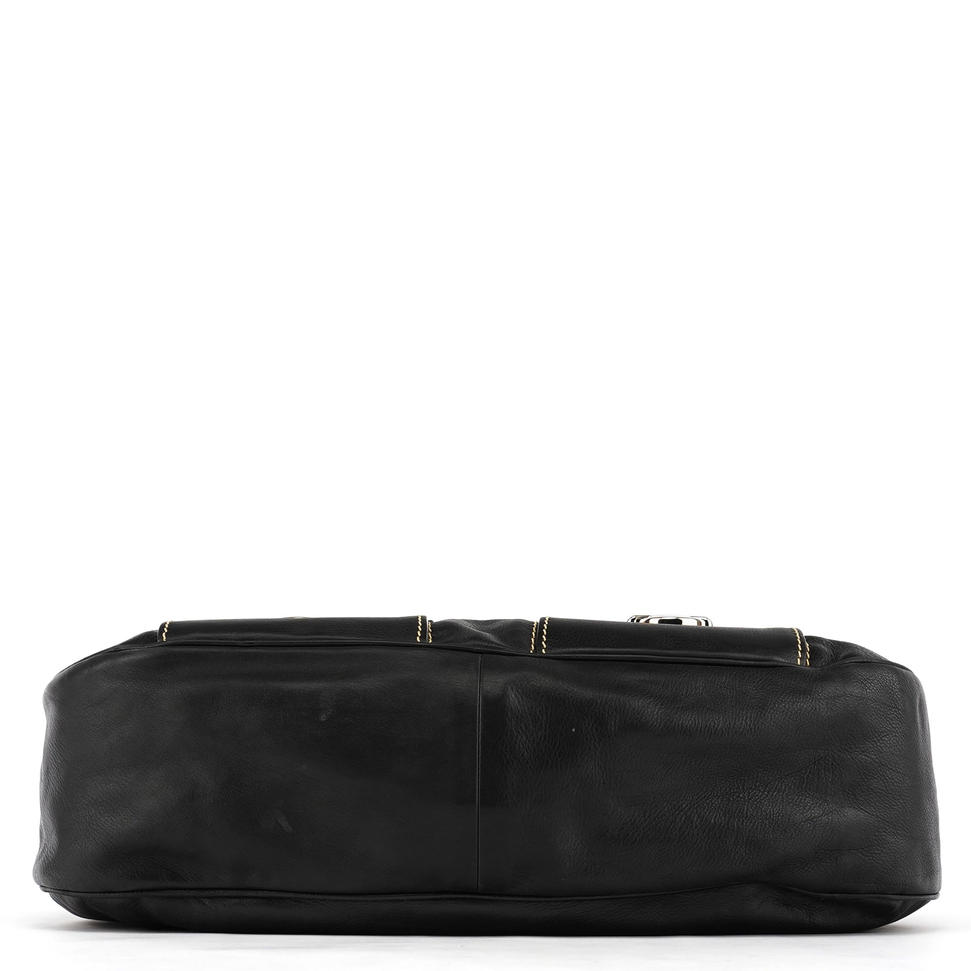 Marc Jacobs Sac cabas à poches en cuir noir
