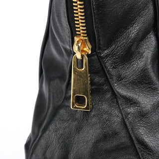 Marc Jacobs Black Leather Venetia Tote Bag