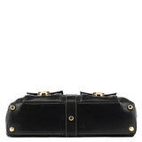 Marc Jacobs Black Leather Venetia Tote Bag