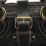 Marc Jacobs Black Leather Venetia Tote Bag