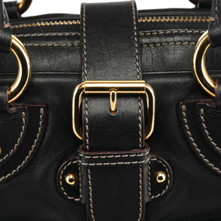 Marc Jacobs Black Leather Venetia Tote Bag
