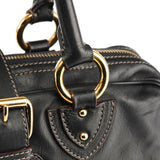Marc Jacobs Black Leather Venetia Tote Bag