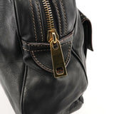 Marc Jacobs Black Leather Venetia Tote Bag