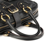 Marc Jacobs Black Leather Venetia Tote Bag