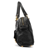 Marc Jacobs Black Leather Venetia Tote Bag