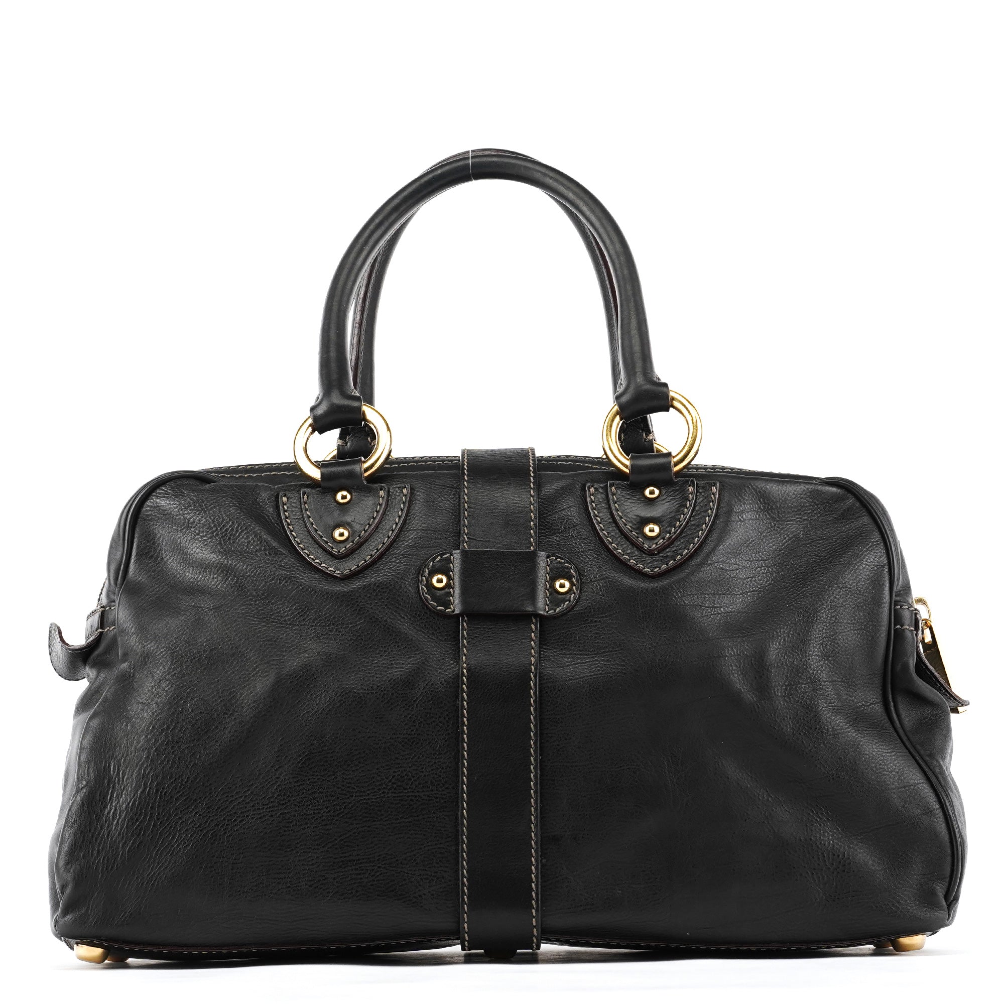 Marc Jacobs Black Leather Venetia Tote Bag