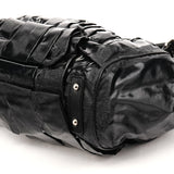 Marc Jacobs Stam 2-Way Tasche aus schwarzem Lackleder