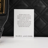Marc Jacobs Sac cabas à nœud en cuir matelassé noir