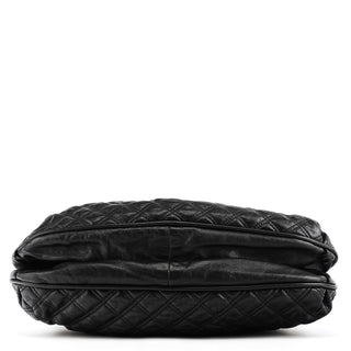 Marc Jacobs Black Quilted Leather Cecilia Stam 2-Way Bag