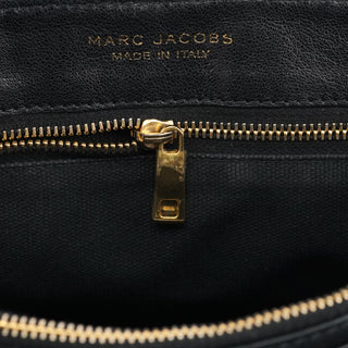 Marc Jacobs Black Quilted Leather Chain Shoulder Bag