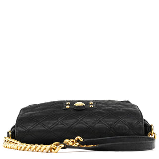 Marc Jacobs Black Quilted Leather Chain Shoulder Bag