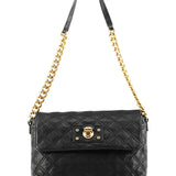 Marc Jacobs Black Quilted Leather Chain Shoulder Bag