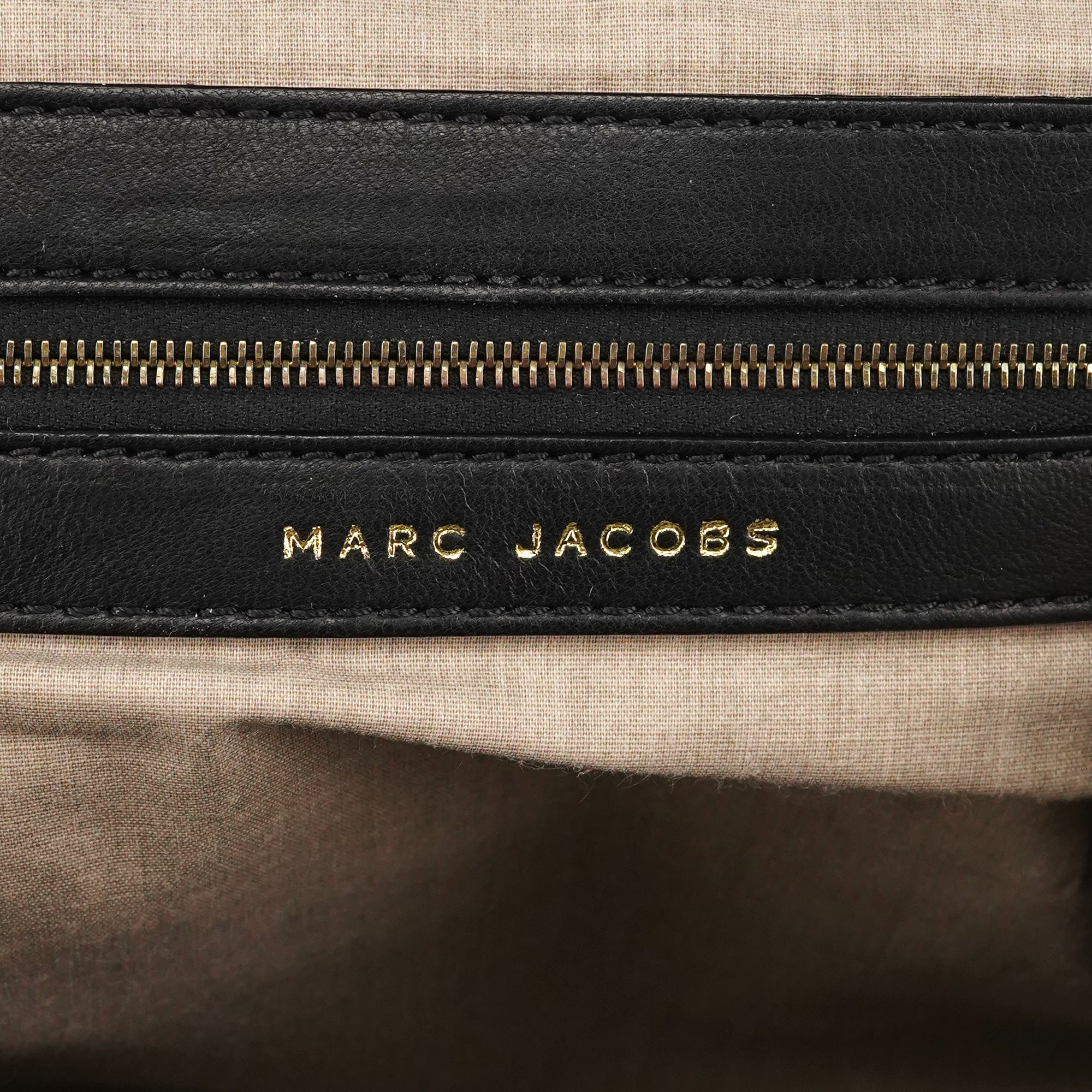Marc Jacobs Black Quilted Leather Little Stam Shoulder Bag