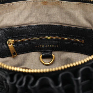 Marc Jacobs Black Quilted Leather Stam 2-Way Bag